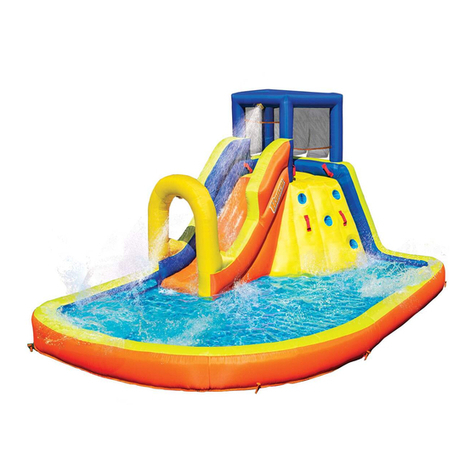 Banzai 2-IN-1 SLIDE & BOUNCE COMBO PARK Assembly instructions