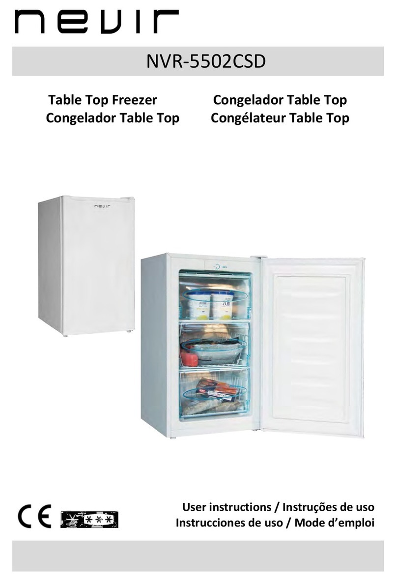 Nevir NVR-5502CSD User manual