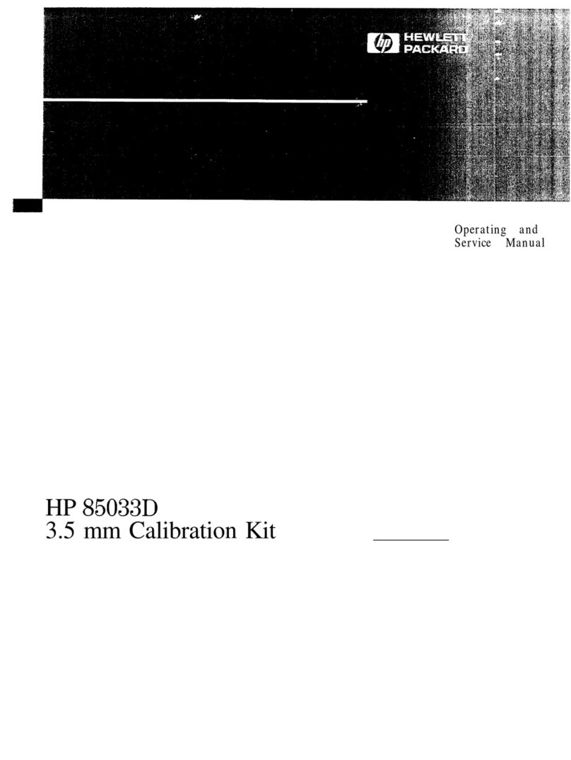 HP 85033D Service manual