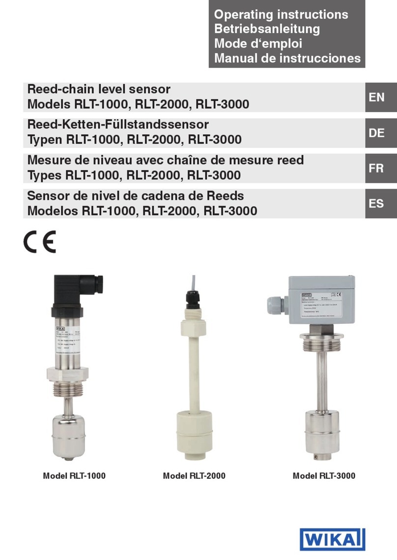 WIKA RLT-1000 operating instructions