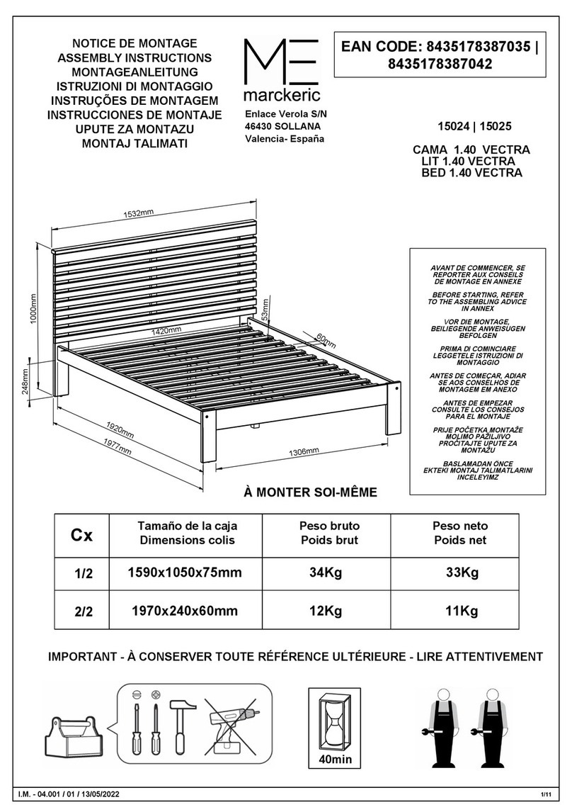 ME MARCKERIC VECTRA 15024 User manual