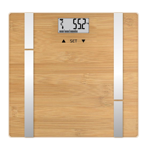 Terraillon BAMBOO FIT User manual