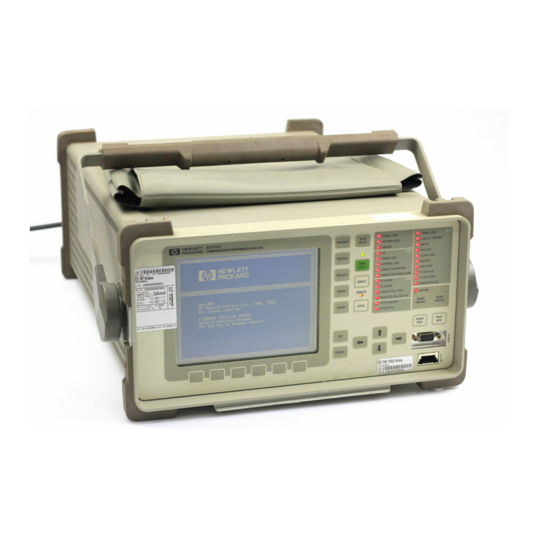 HP 37717C User manual
