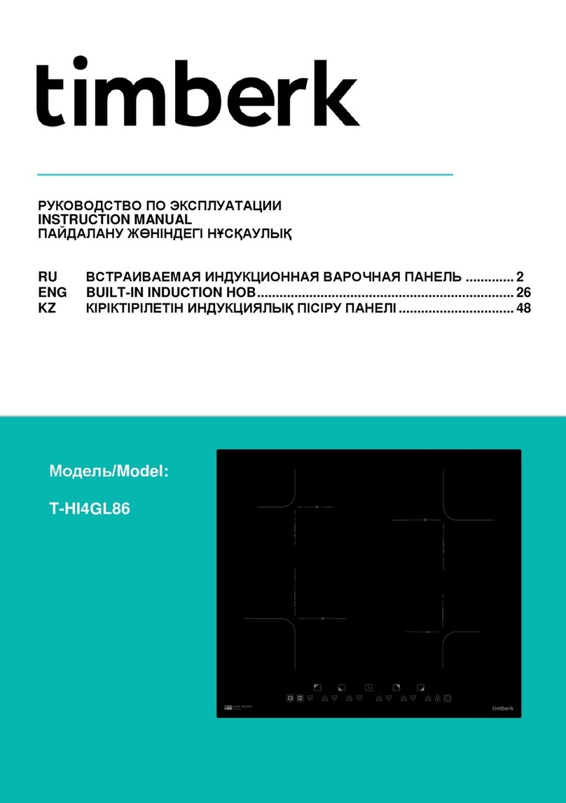Timberk T-HI4GL86 instruction manual