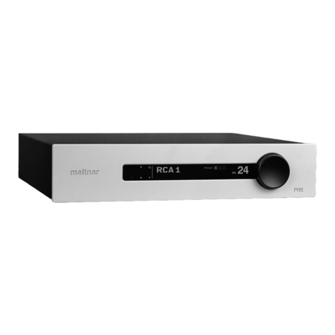 Meitner Audio PRE manual