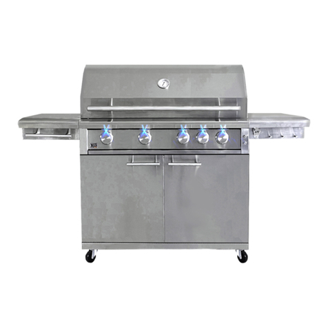 Xo XOGRILL32XLT Care & use/installation Xo XOGRILL32XLT Care & use/installation
