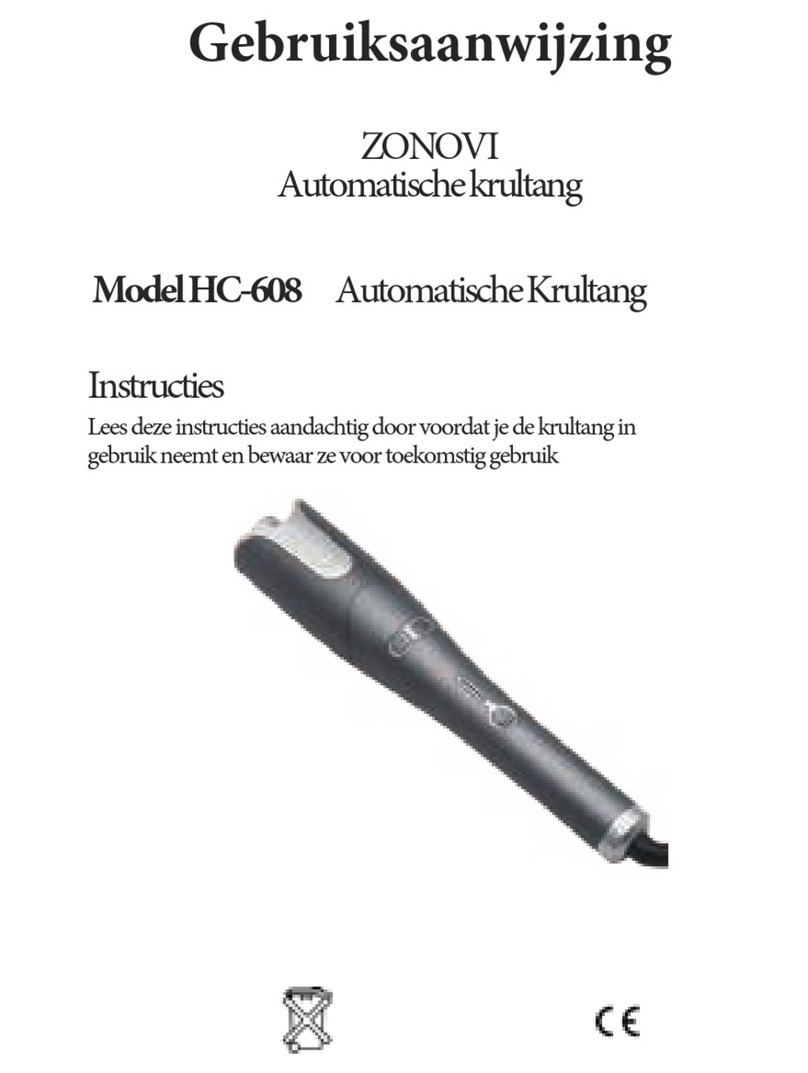 ZONOVI HC-608 user manual