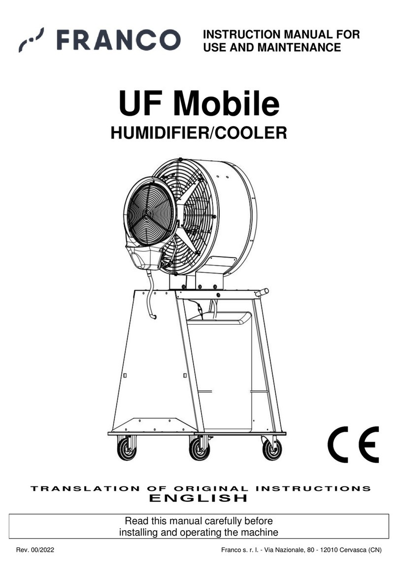 FRANCO UF Mobile Instruction manual
