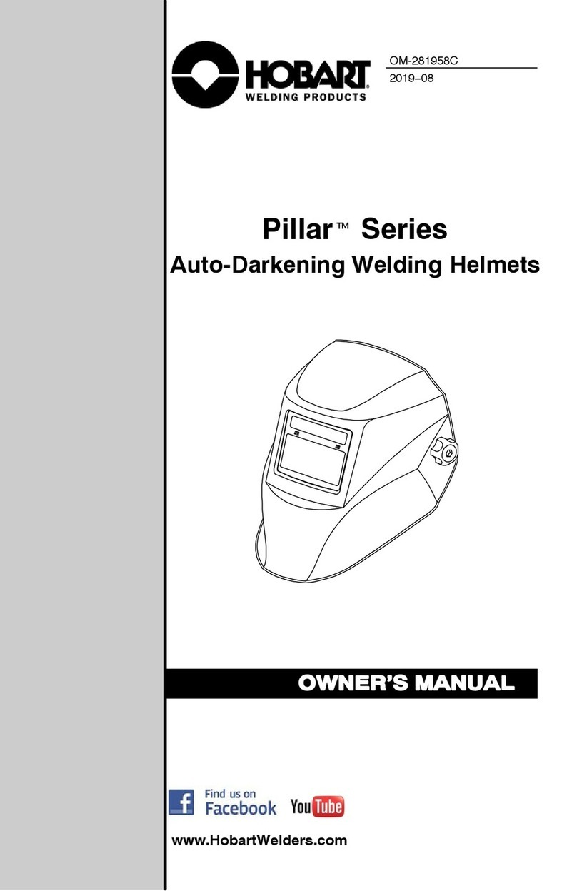 Hobart Welding Products Pillar Series owner's manual