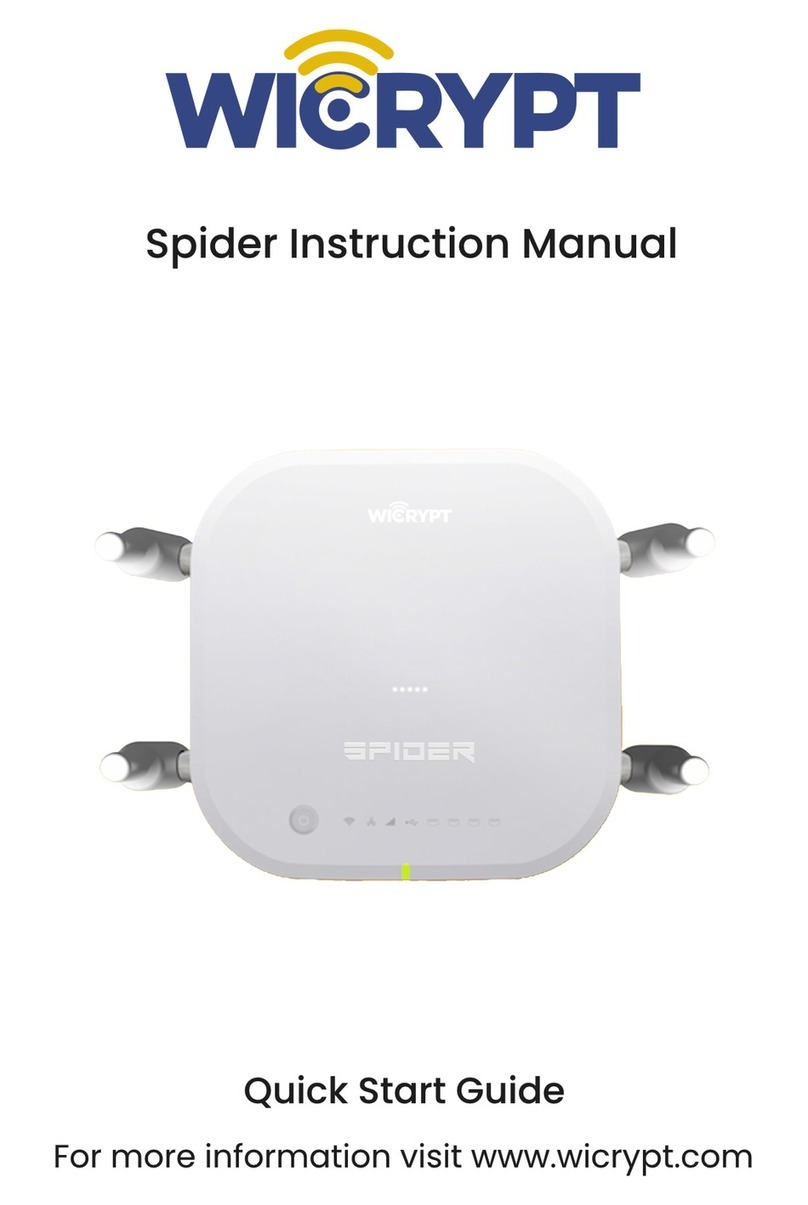 Wicrypt Spider quick start guide