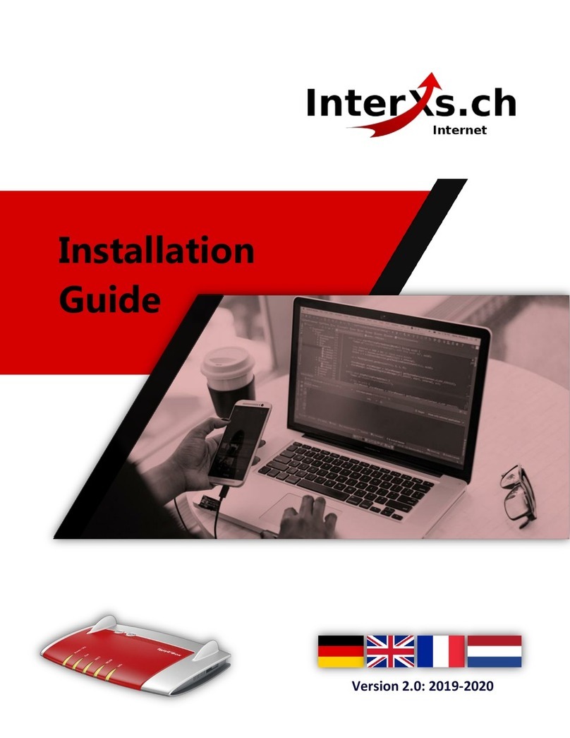 InterXS Fritz!Box installation guide