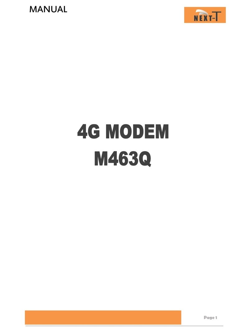 NEXT-T M463Q manual
