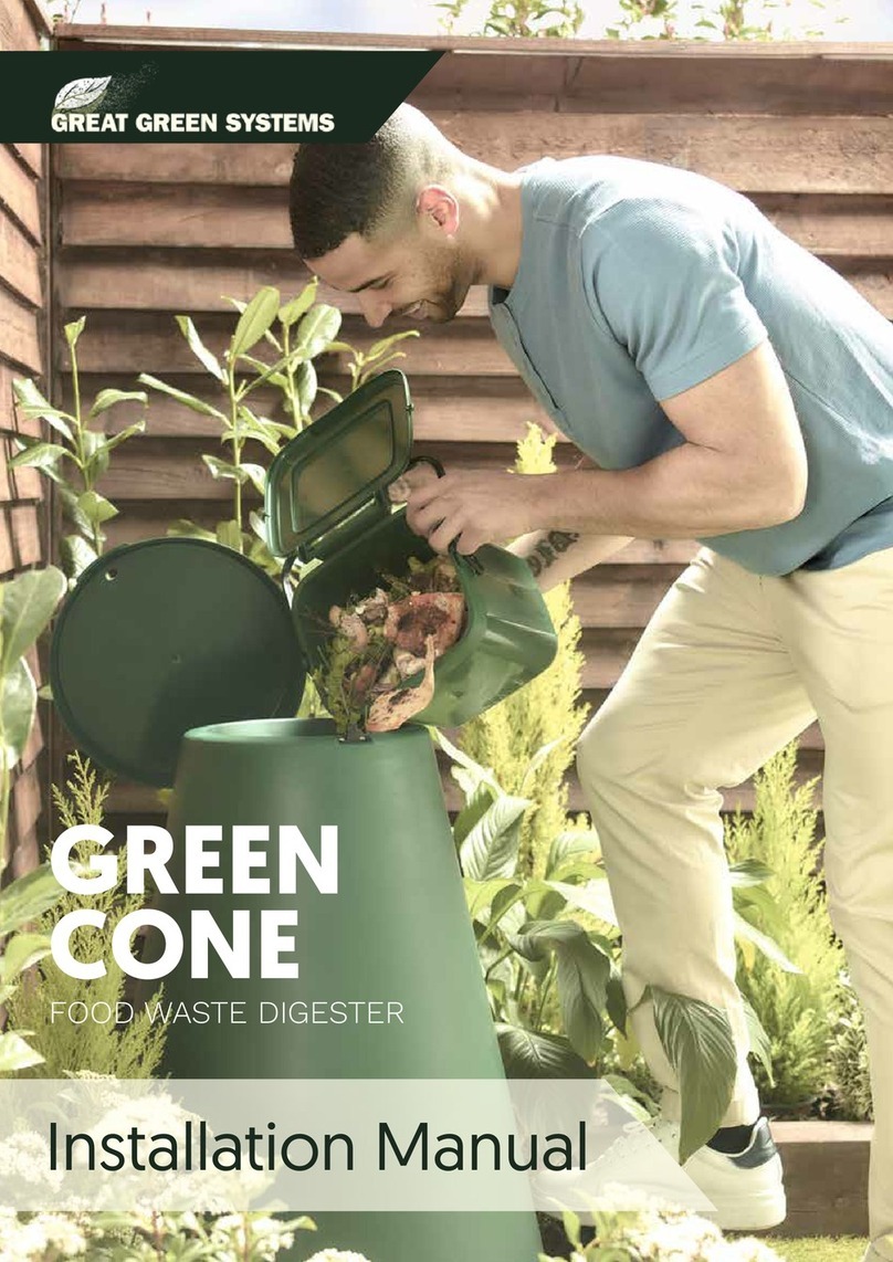 GREAT GREEN SYSTEMS GREEN CONE User manual