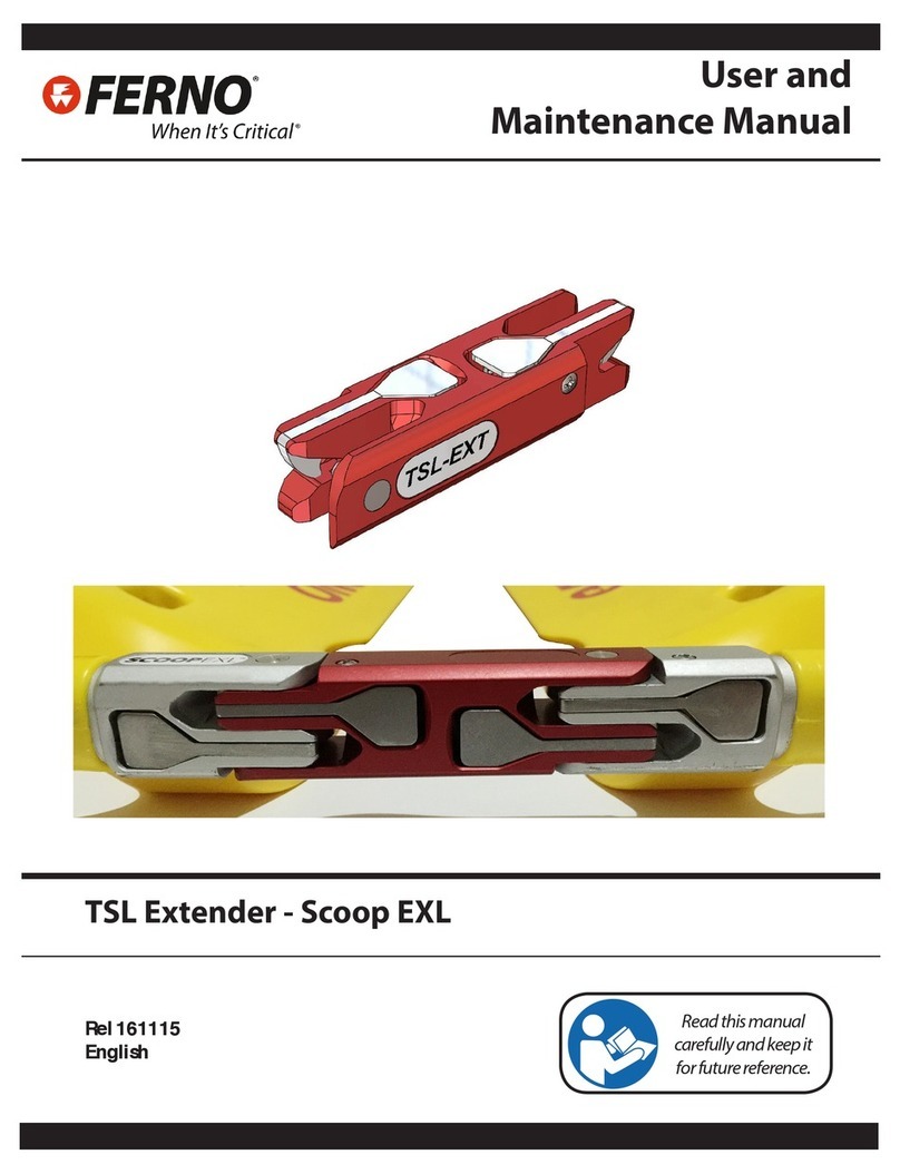 Ferno Scoop EXL User and maintenance manual