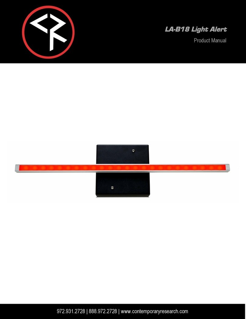 Contemporary Research LA-B18 product manual