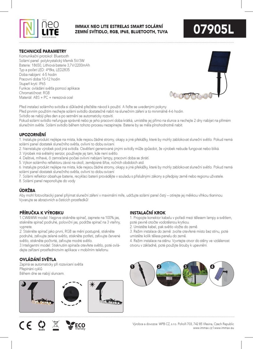 IMMAX neo LITE 07905L quick start guide