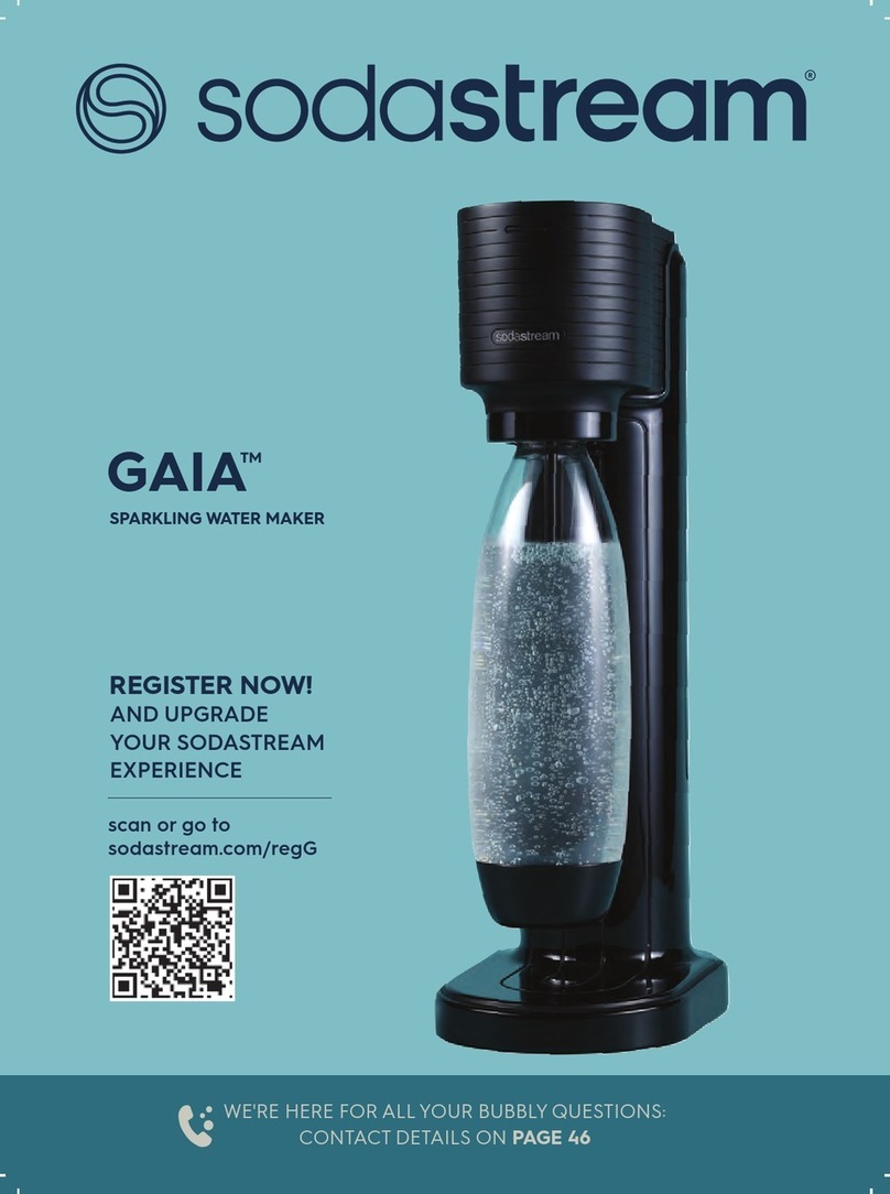 SodaStream GAIA User manual SodaStream GAIA User manual