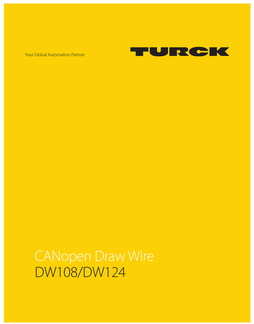 turck DW108 Mounting and operating instructions
