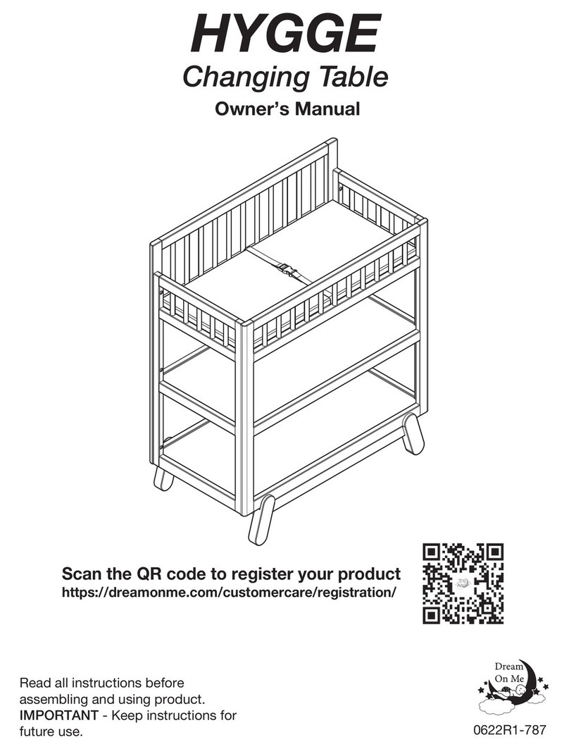 Dream On Me HYGGE owner's manual