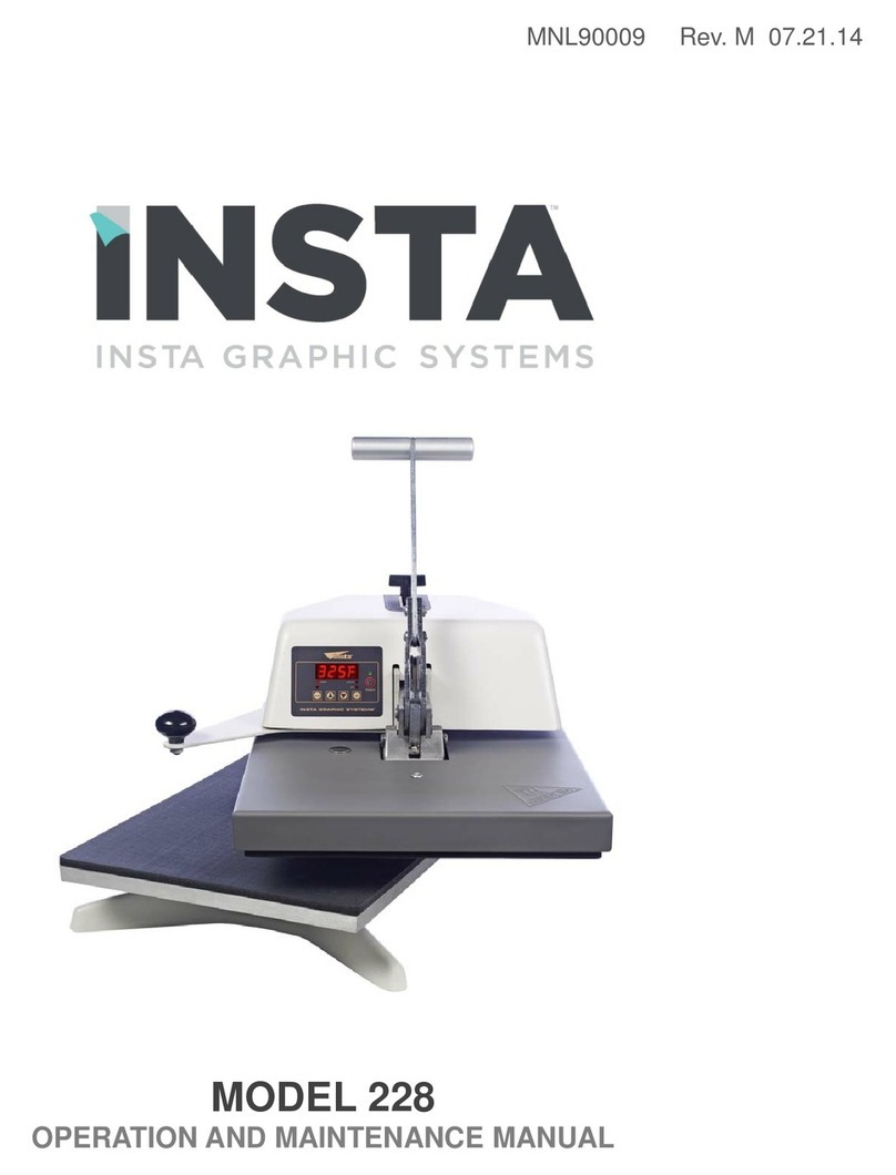 Insta 228 User manual