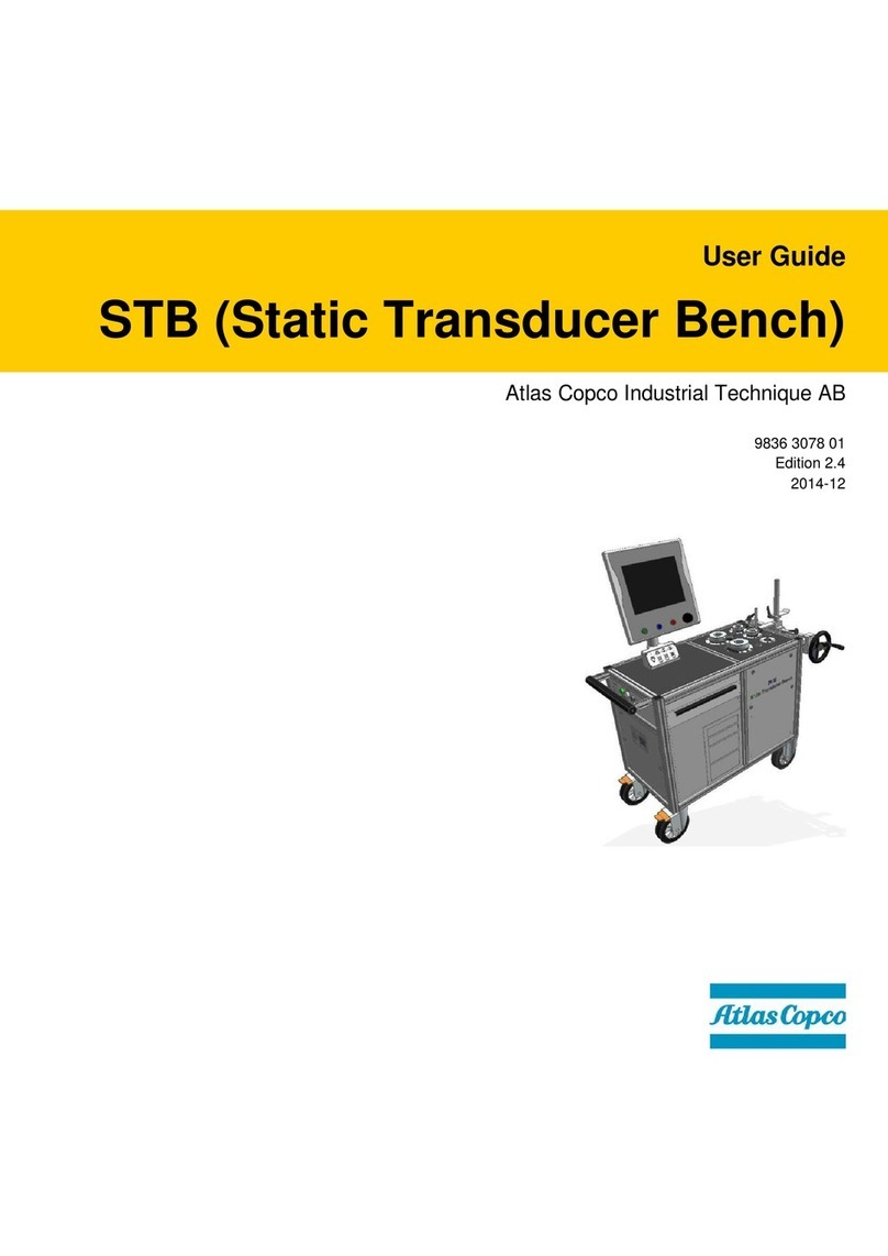 Atlas Copco STB User manual