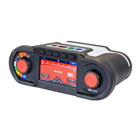 Megger MFT-X1 quick start guide