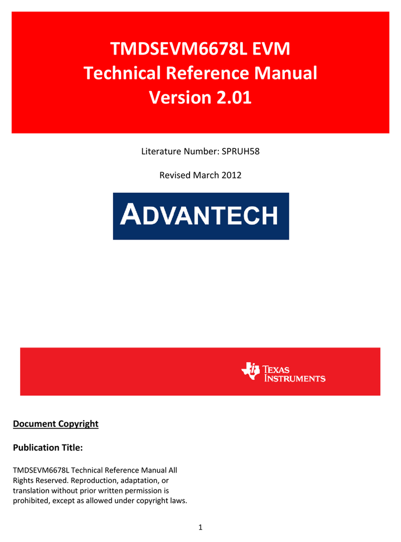 Texas Instruments TMDSEVM6678L Product manual