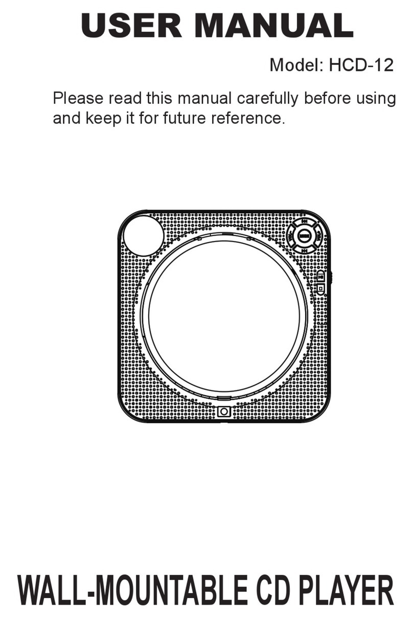MONODEAL HCD-12 user manual