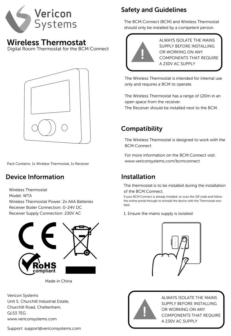 Vericon Systems WTA manual