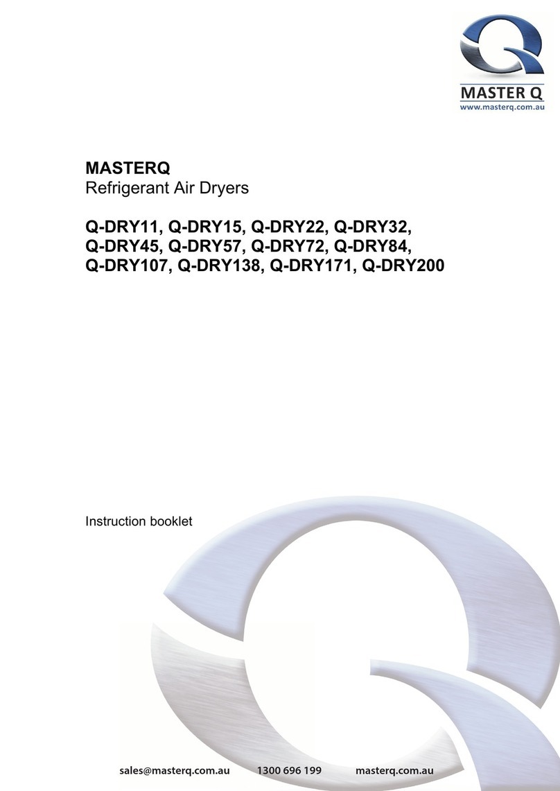 MASTER Q Q-DRY11 Instruction booklet