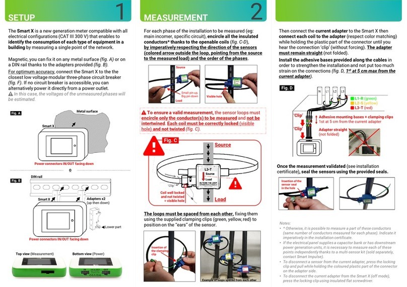 Smart Impulse SMART X User manual