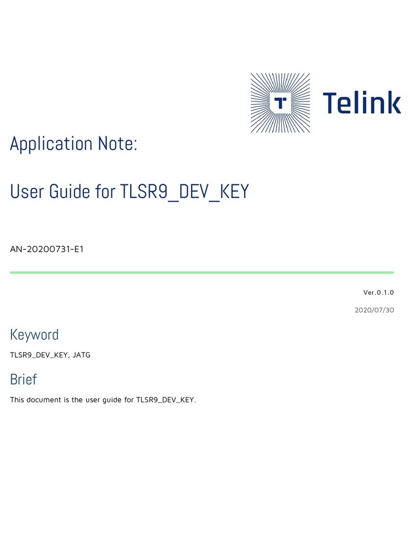 TELink TLSR9 DEV KEY user guide