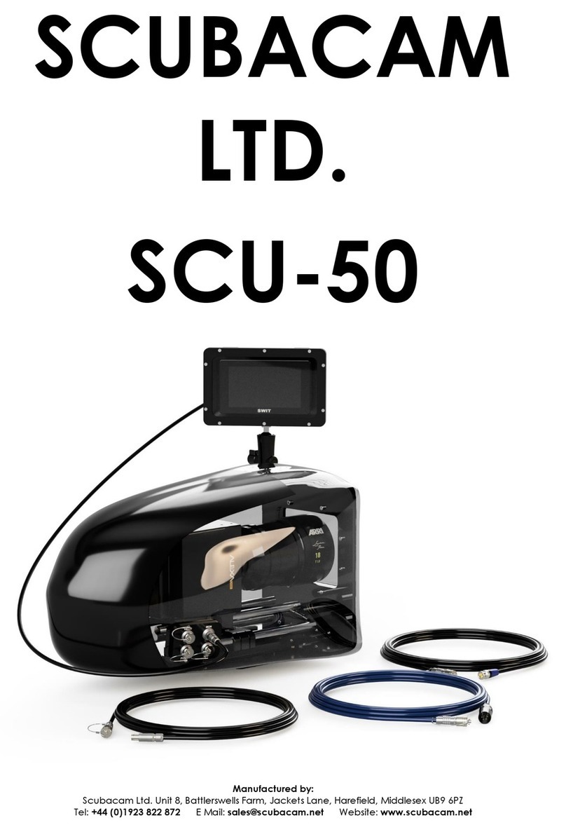 SCUBACAM SCU-50 manual