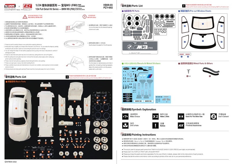KitBox PZY MODEL KB08-03 User manual