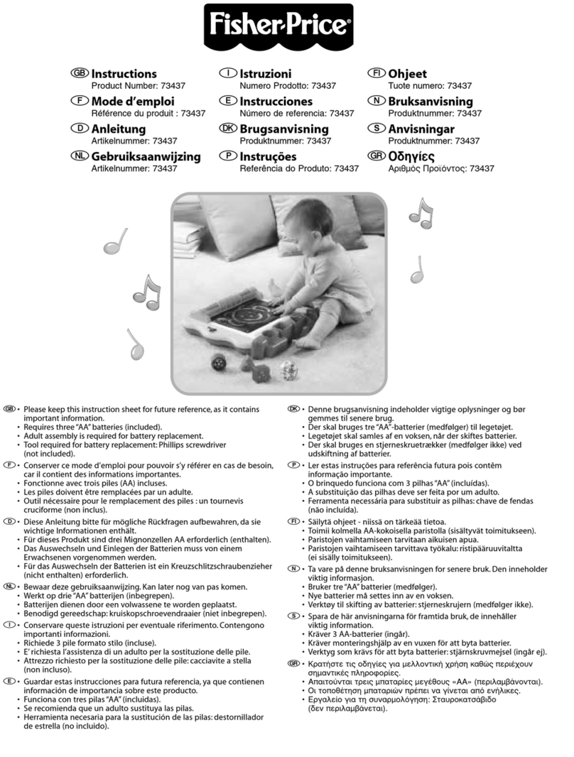 Fisher-Price 73437 instructions