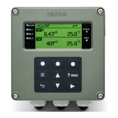 Hanna Instruments HI520 instruction manual