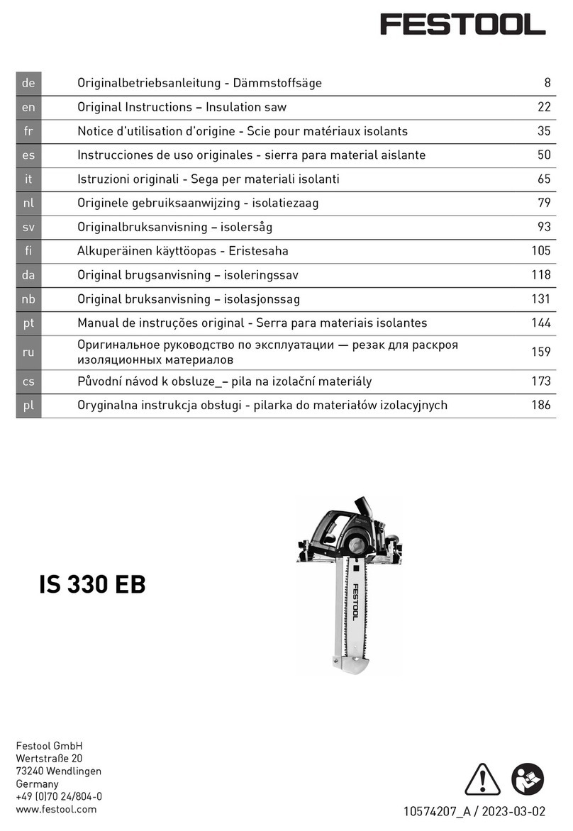 Festool IS 330 EB User manual