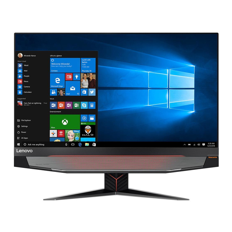 Lenovo ideacentre AIO Y910 User manual