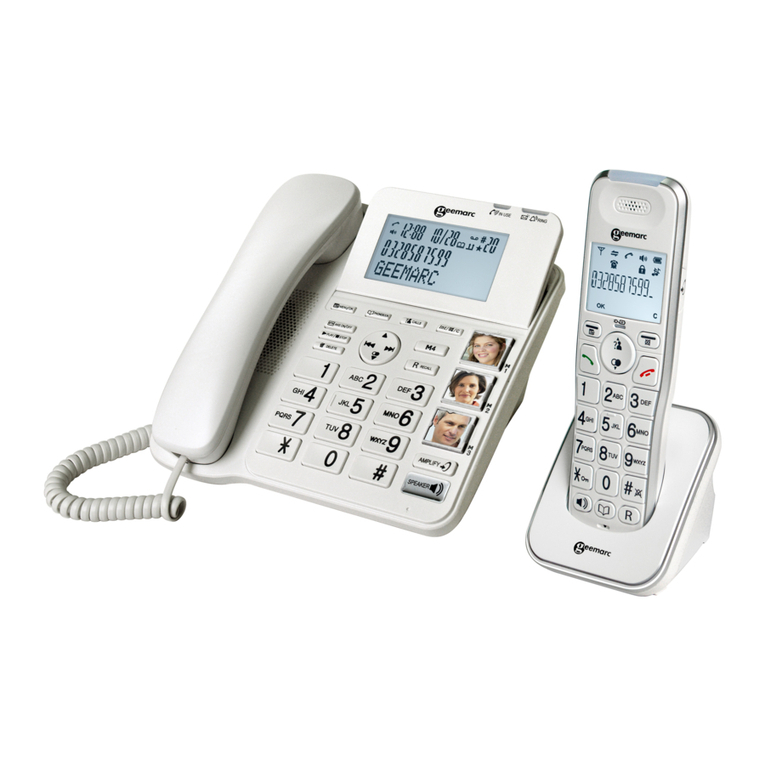 Geemarc Amplidect Combi 295 User manual