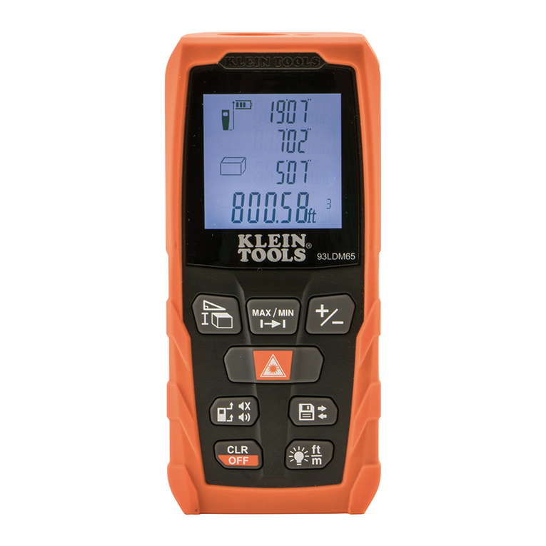 Klein Tools 93LDM65 User manual
