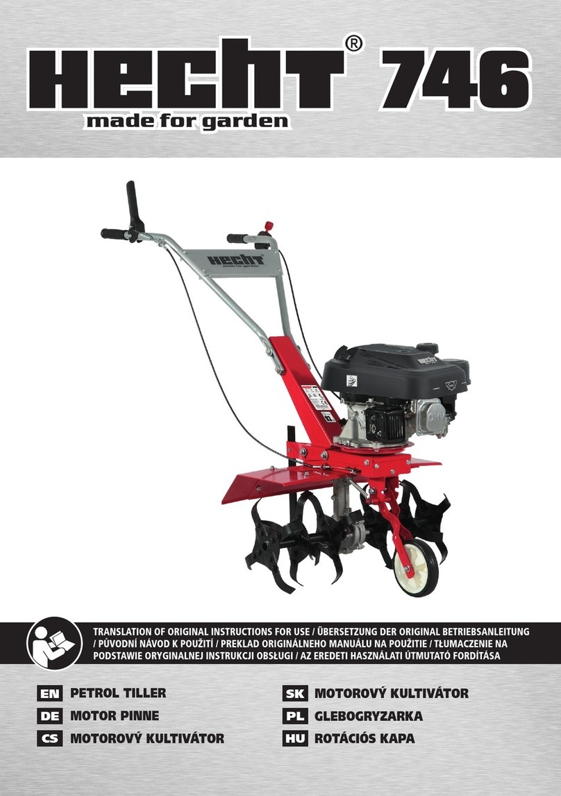 hecht 746 Operating and installation instructions
