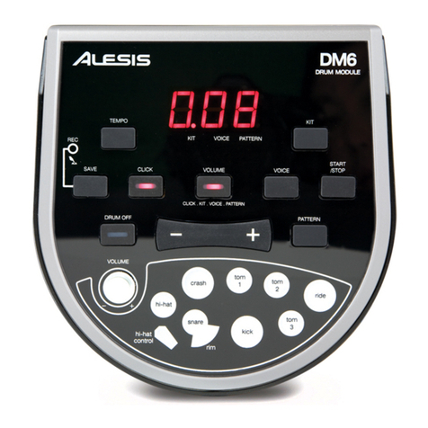 Alesis DM6 SESSION KIT User manual