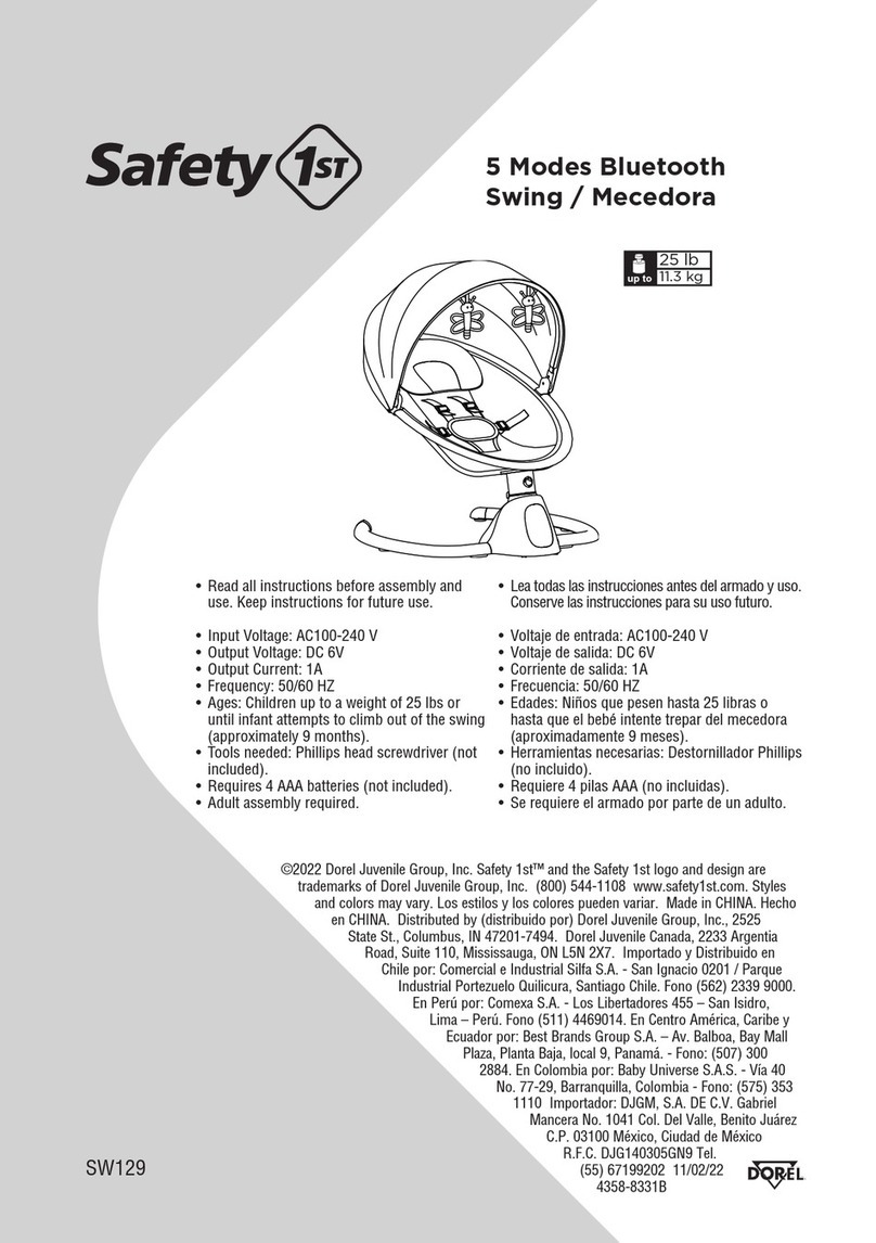 Safety 1st SW129 user manual