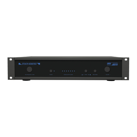 Stealth Acoustics SA255 MKII User manual