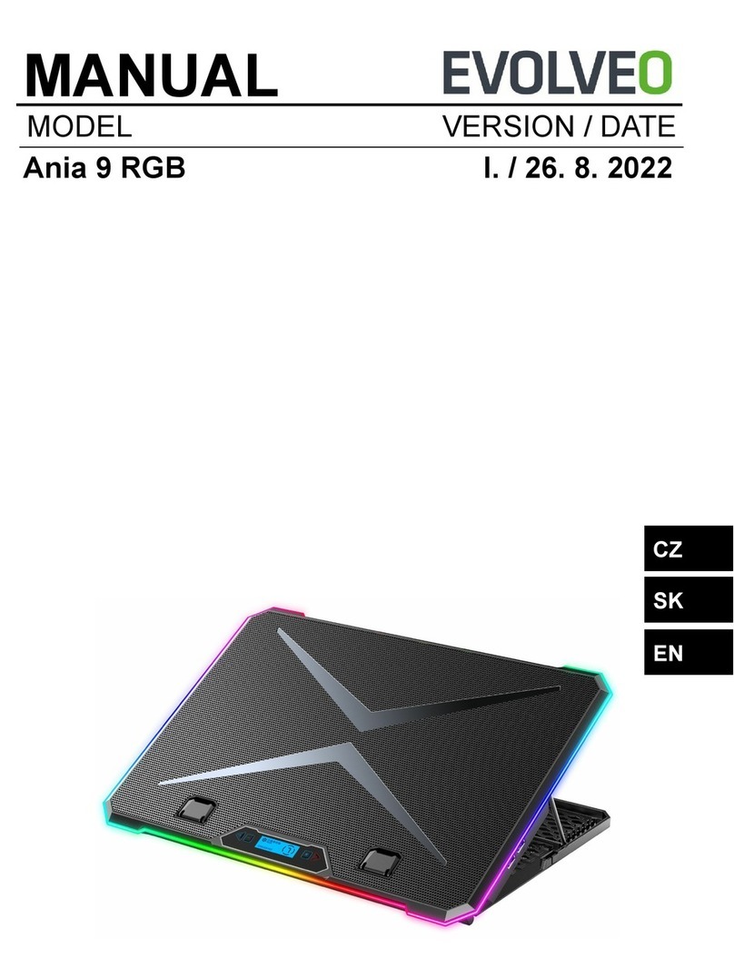 Evolveo Ania 9 RGB manual