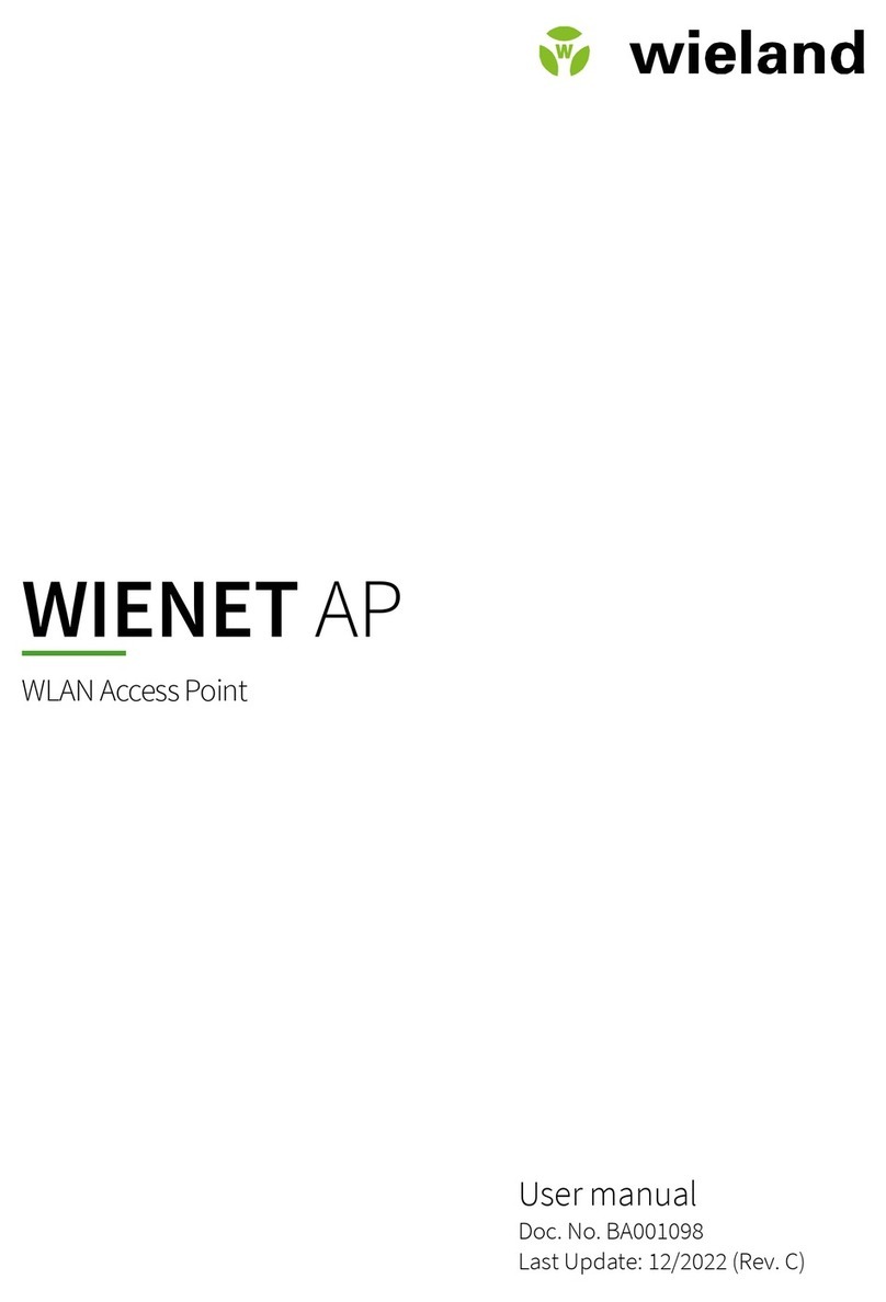 Wieland WIENET AP user manual
