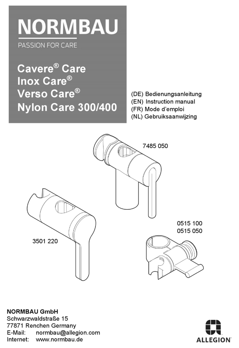 Allegion Normbau Cavere Care instruction manual