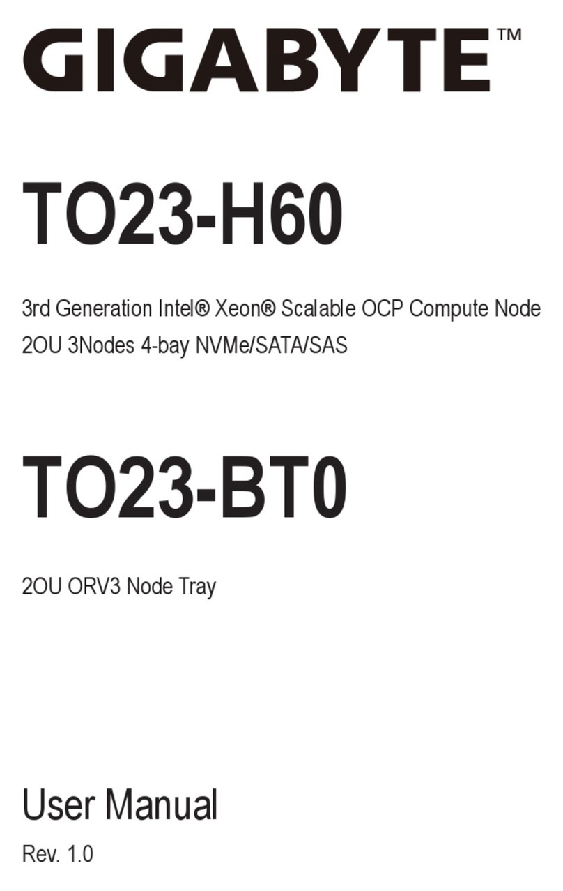 Gigabyte TO23-H60 user manual