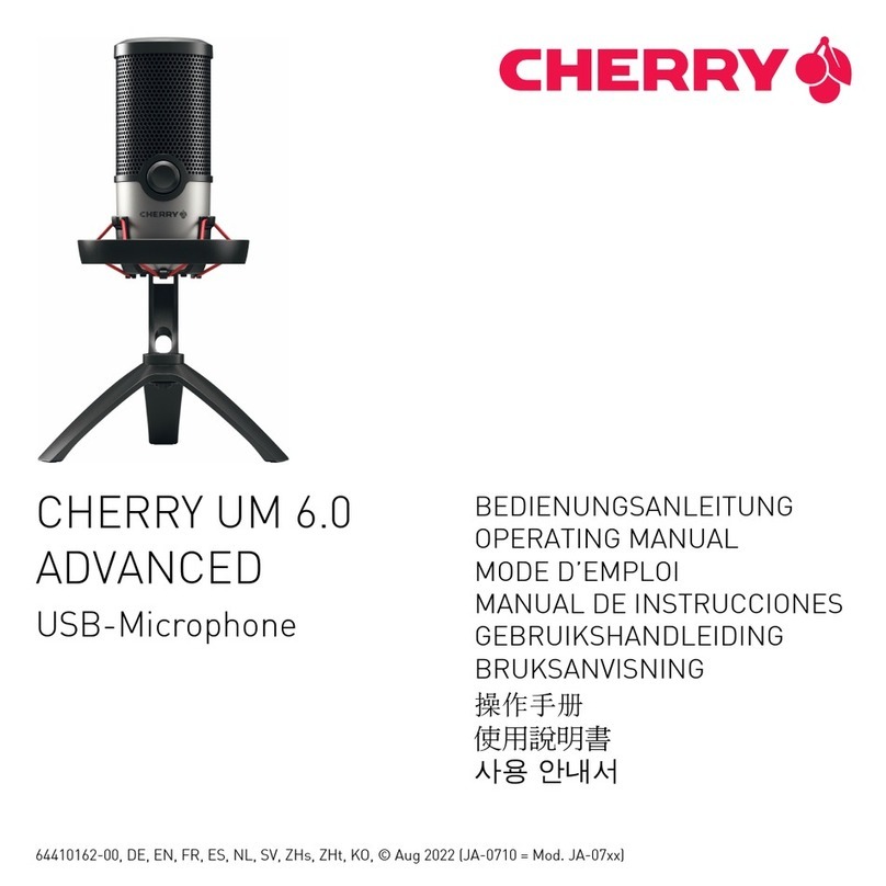 Cherry UM 6.0 ADVANCED operating manual