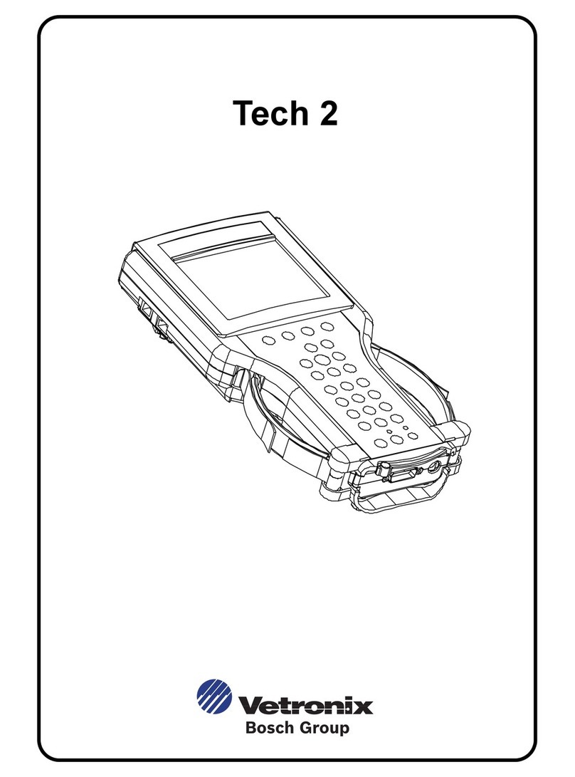 Bosch TECH 2 User manual